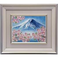 Amazon.co.jp: 七宝焼 額 2号 (桜) : ホーム＆キッチン